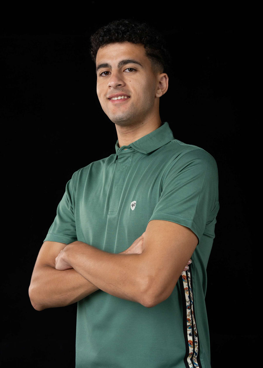 LCY | TROPICAL SIDE TAPERED POLO LCY