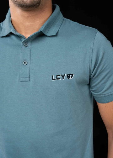 LCY | JAQUARD COLLAR POLO LCY