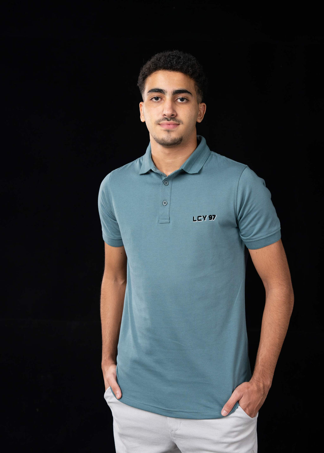 LCY | JAQUARD COLLAR POLO LCY