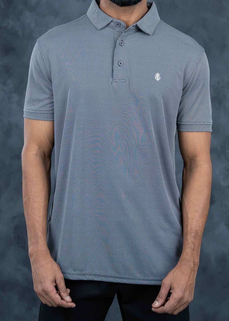 LCY | POLYCOTTON CHECKERED POLO LCY