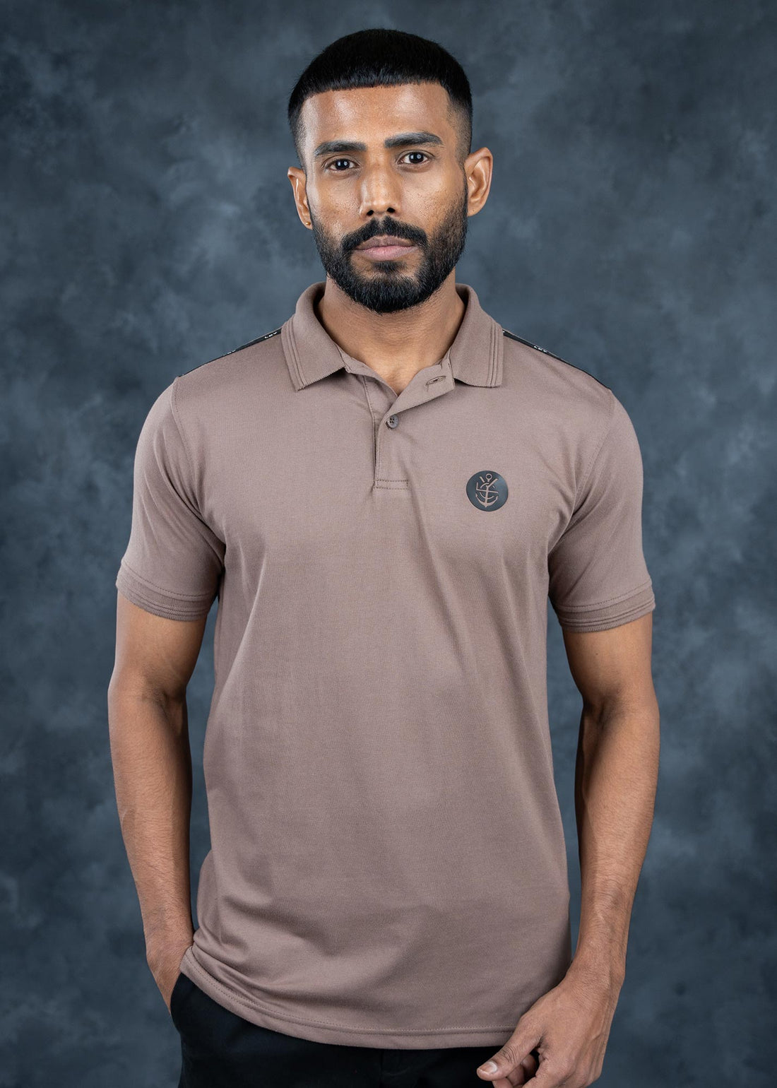 LCY | Twin Strped Collar Basic Polo