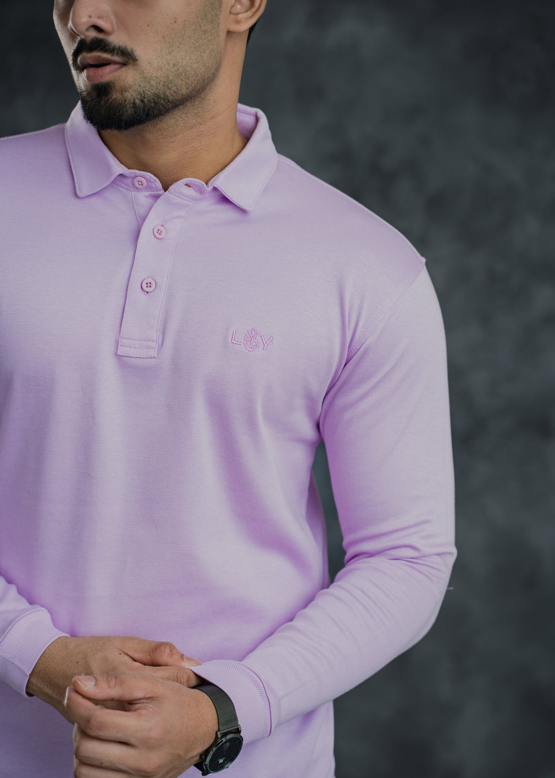 LCY | Premium Long Sleeve Polo T-shirt LCY