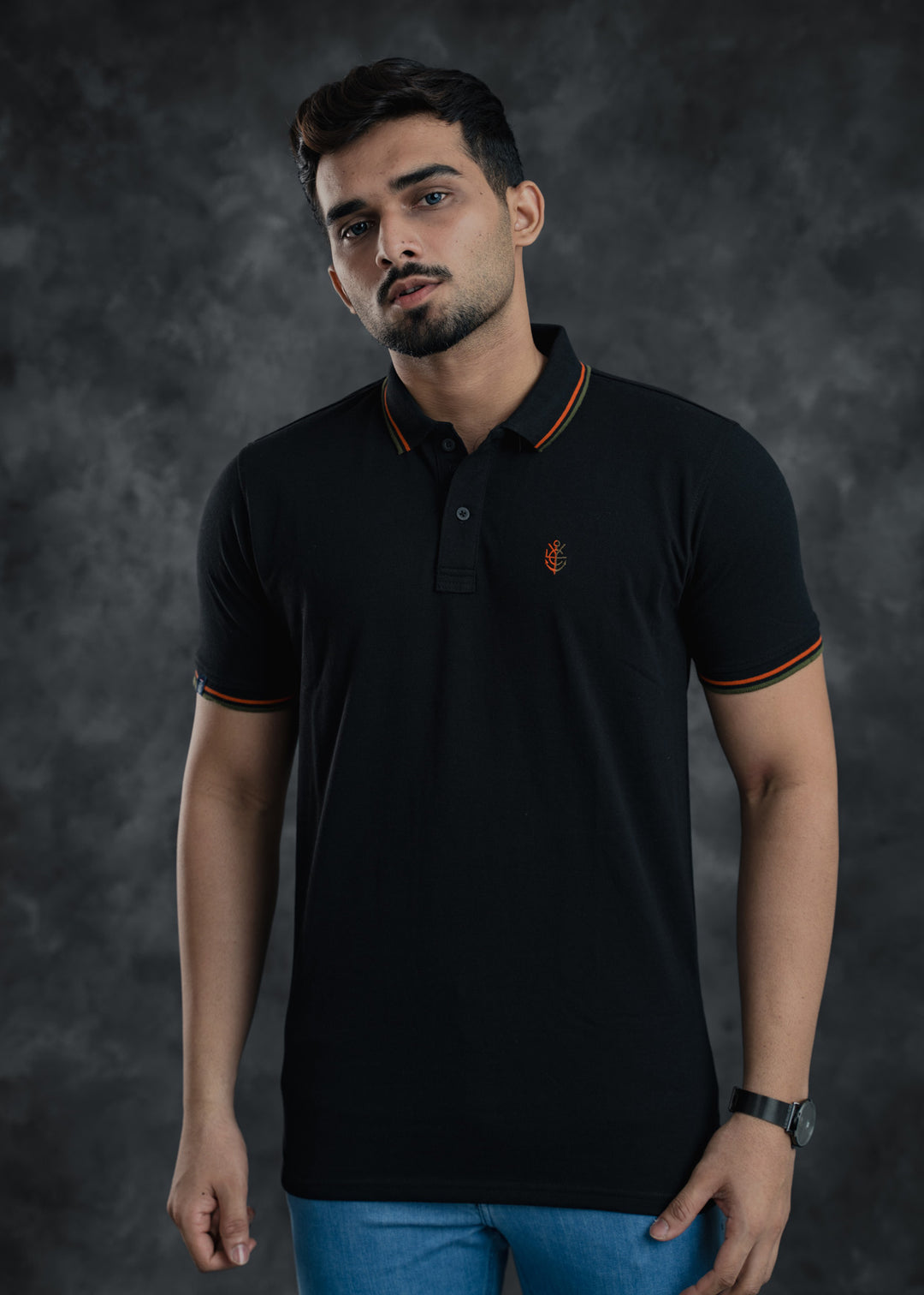 LCY | Twin Tipped Contrast Collar Polo LCY