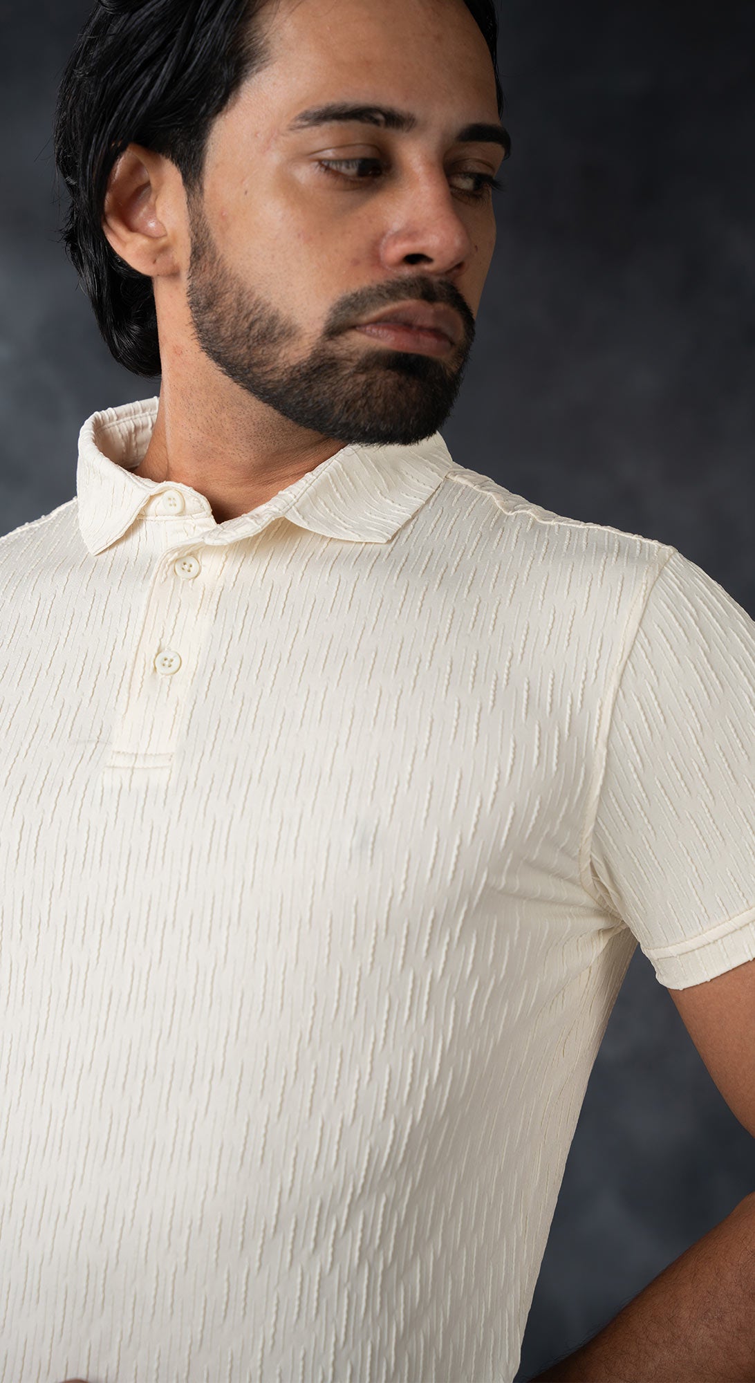 LCY | AW MERCERIZED TEXTURED POLO LCY