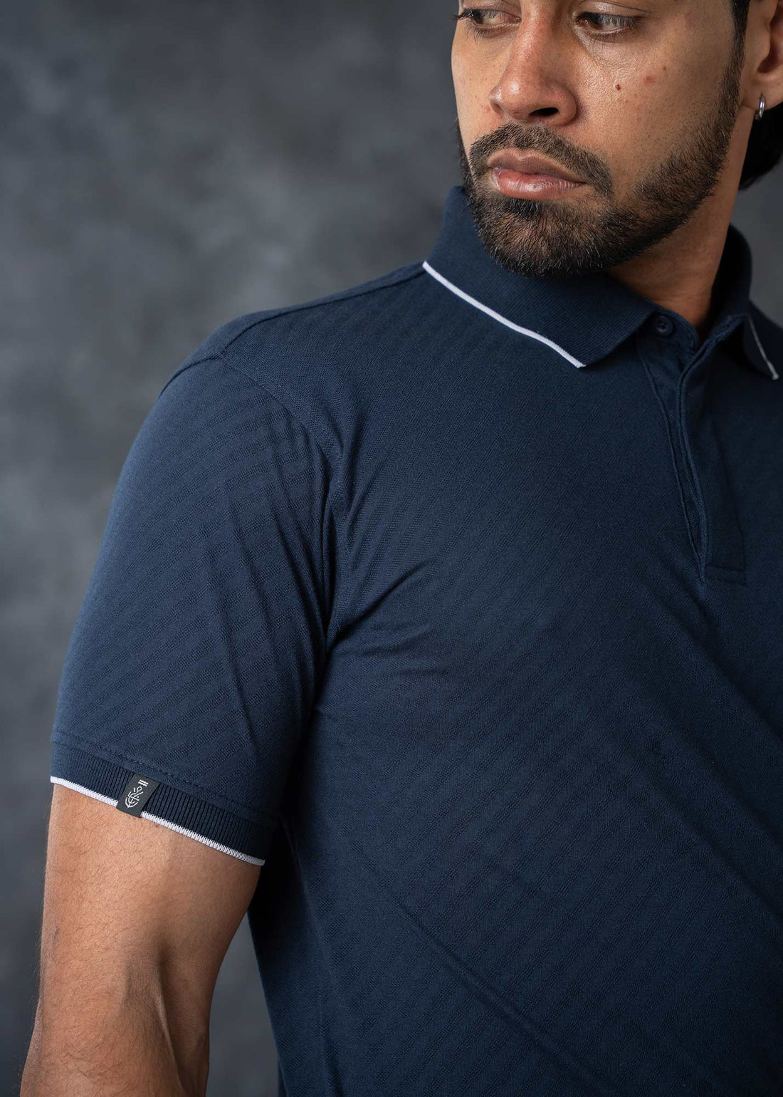 LCY | AW STRUCTURED STRIPE PIQUE POLO LCY