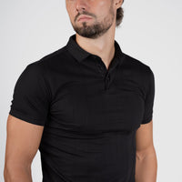 LCY | TEXTURED VERTICAL STRIPE POLO LCY