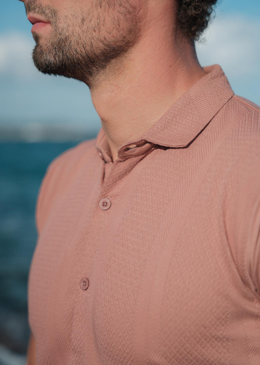 LCY | ISLAND RAYS TEXTURED SHIRT