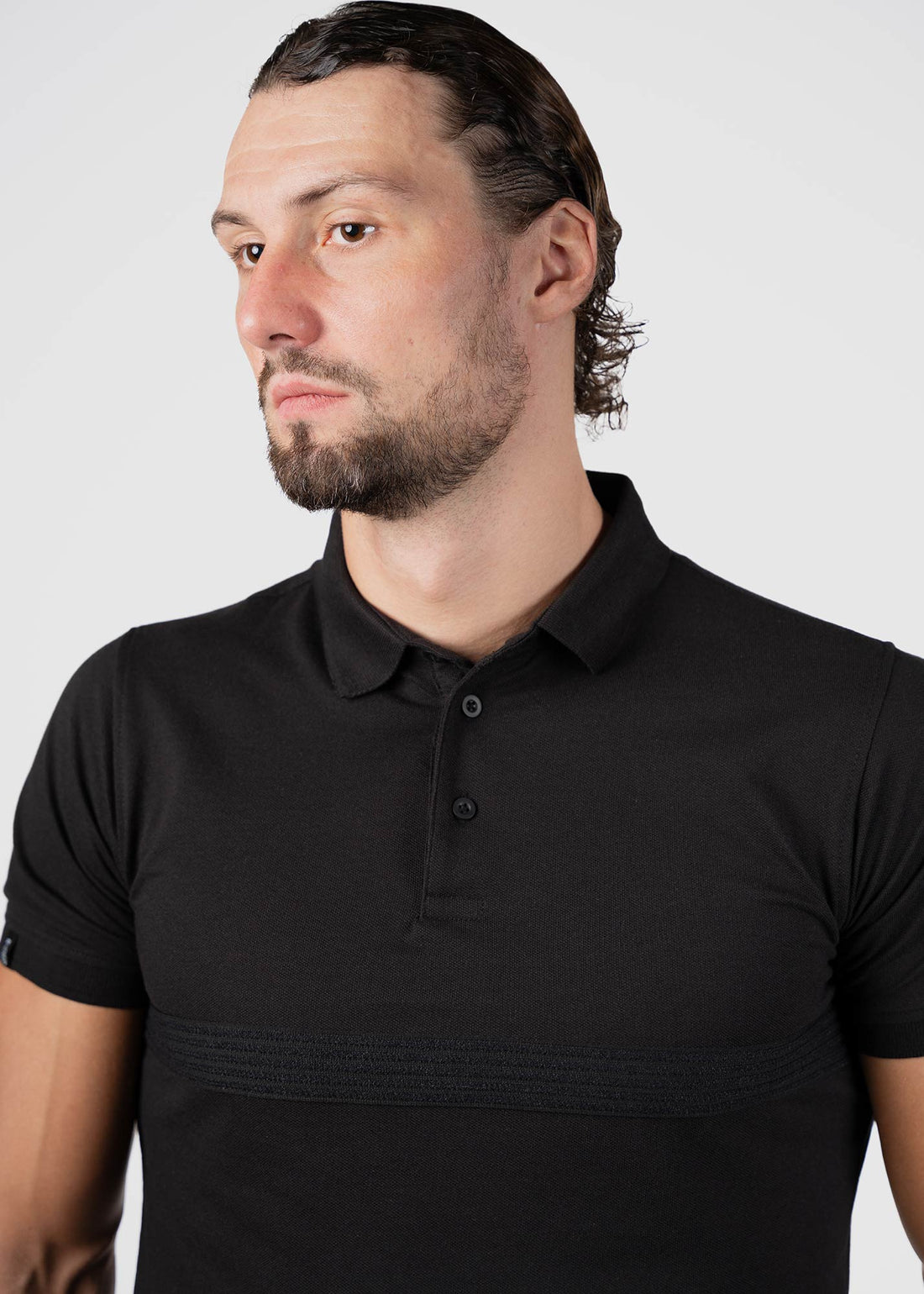 LCY | ISLAND RAYS DEPTH STRIPED POLO