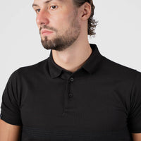 LCY | ISLAND RAYS DEPTH STRIPED POLO