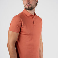 LCY | TEXTURED VERTICAL STRIPE POLO LCY