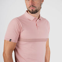 LCY | ISLAND RAYS DEPTH STRIPED POLO