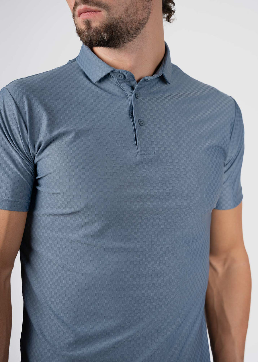 LCY | CHECKERED ICED BREEZE POLO LCY