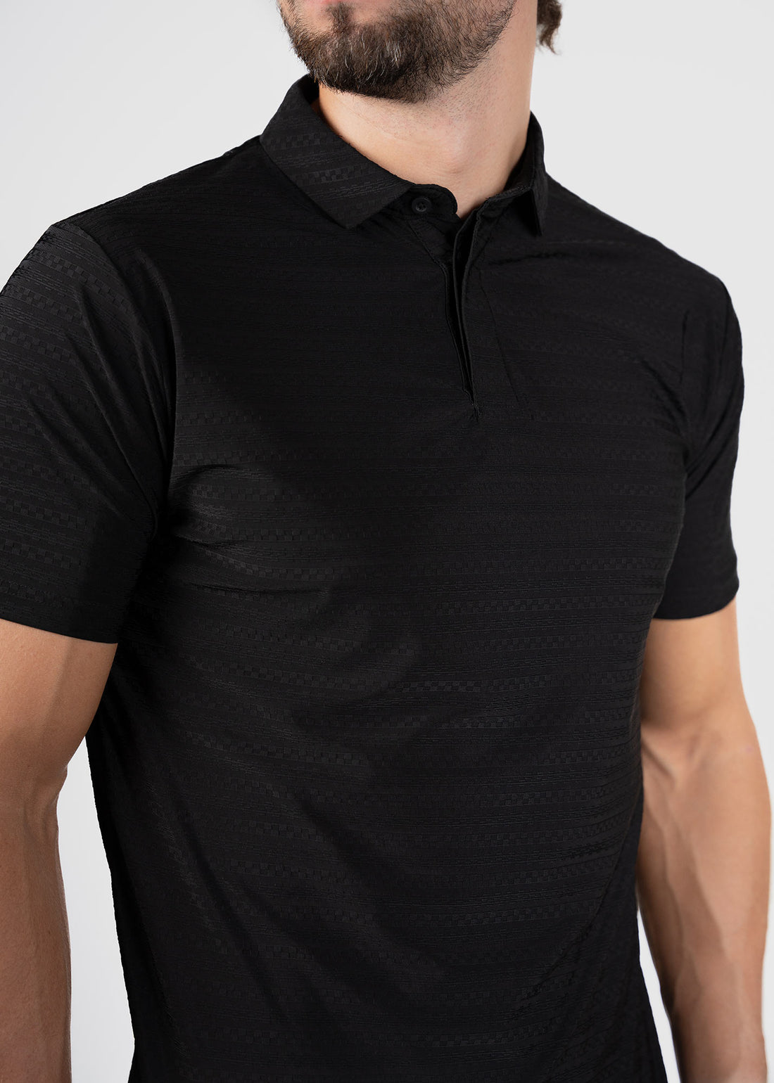 LCY | SATIN TEXTURED POLO