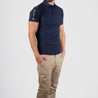 LCY | ISLAND RAYS TONELY TEXTURED POLO