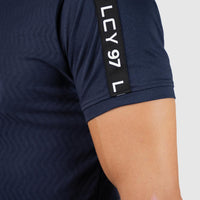 LCY | ISLAND RAYS TONELY TEXTURED POLO