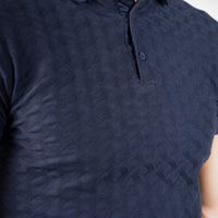 LCY | ISLAND RAYS TEXTURED POLO