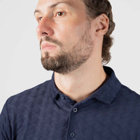 LCY | ISLAND RAYS TEXTURED POLO