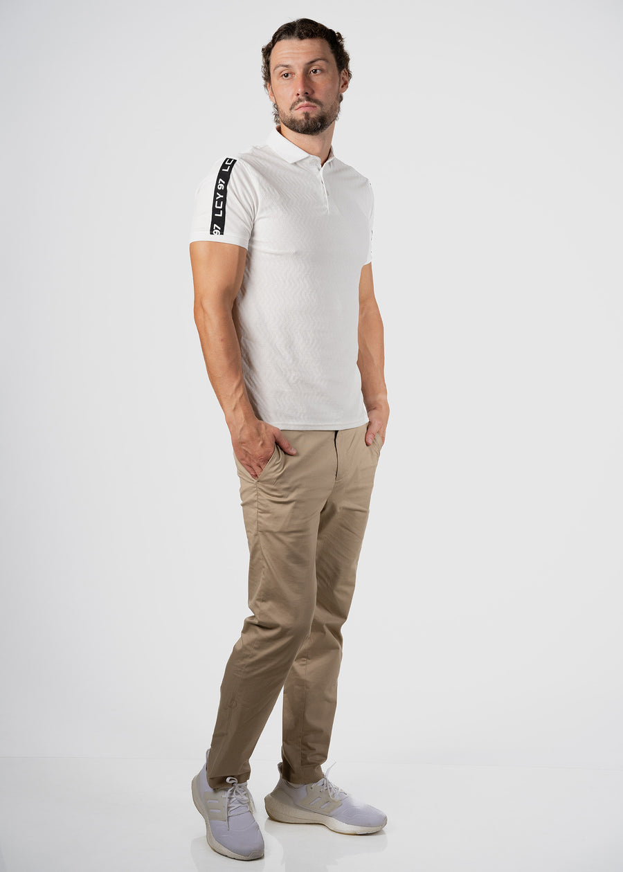 LCY | ISLAND RAYS TONELY TEXTURED POLO