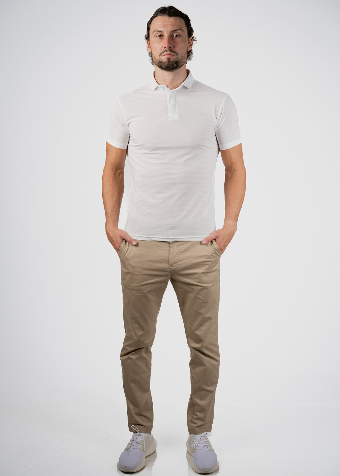 LCY | SATIN TEXTURED POLO