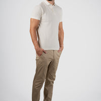 LCY | TEXTURED STRIPE POLO