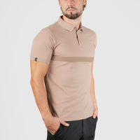 LCY | ISLAND RAYS DEPTH STRIPED POLO