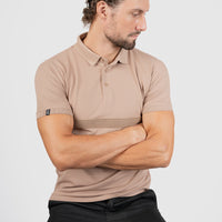 LCY | ISLAND RAYS DEPTH STRIPED POLO