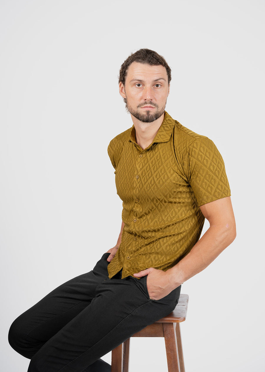 LCY | ISLAND RAYS TEXTURED SHIRT