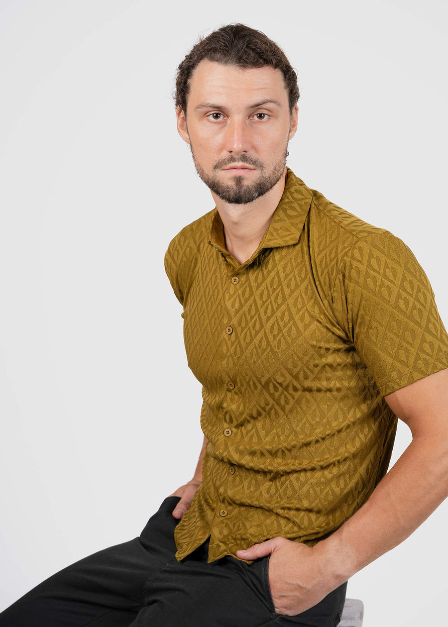 LCY | ISLAND RAYS TEXTURED SHIRT