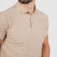 LCY | ISLAND RAYS TEXTURED POLO