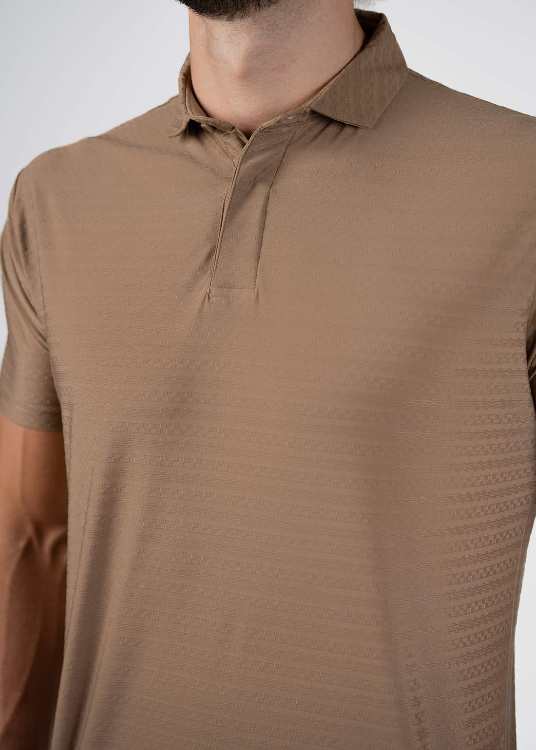 LCY | SATIN TEXTURED POLO