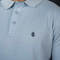 LCY | POP-CORN KNIT CONTARST POLO LCY