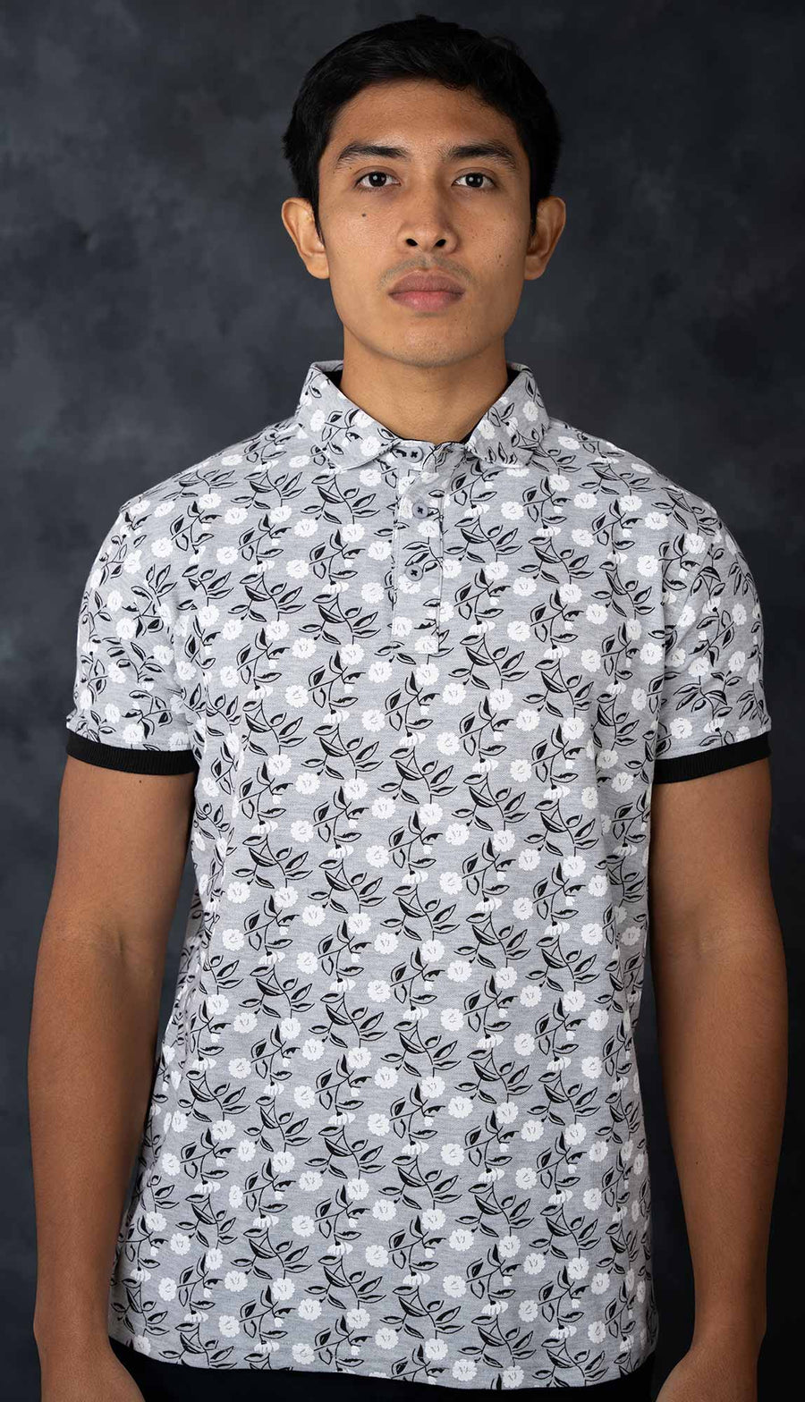 LCY | FLORAL AOP POLO