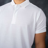 LCY | JAQUARD COLLAR BASIC POLO LCY