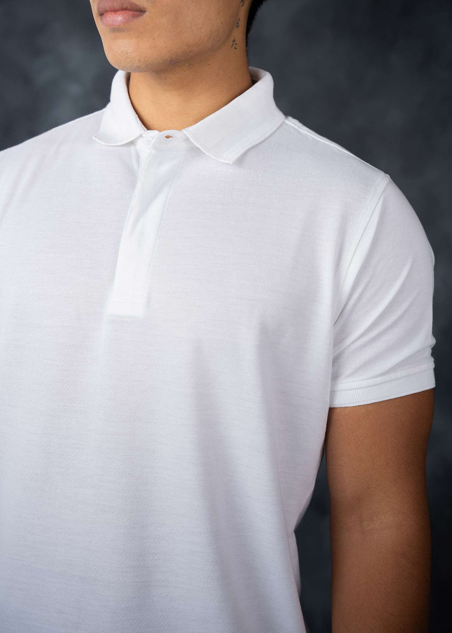 LCY | JAQUARD COLLAR BASIC POLO LCY