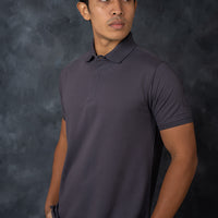 LCY | JAQUARD COLLAR BASIC POLO LCY