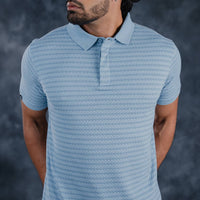 LCY | AW HONEYCOMB STRUCTURED POLO LCY