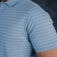 LCY | AW HONEYCOMB STRUCTURED POLO LCY