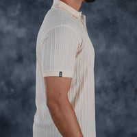 LCY | STRUCTURED JAQUARD STRIPE POLO (Copy) LCY