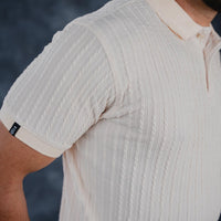 LCY | STRUCTURED JAQUARD STRIPE POLO (Copy) LCY