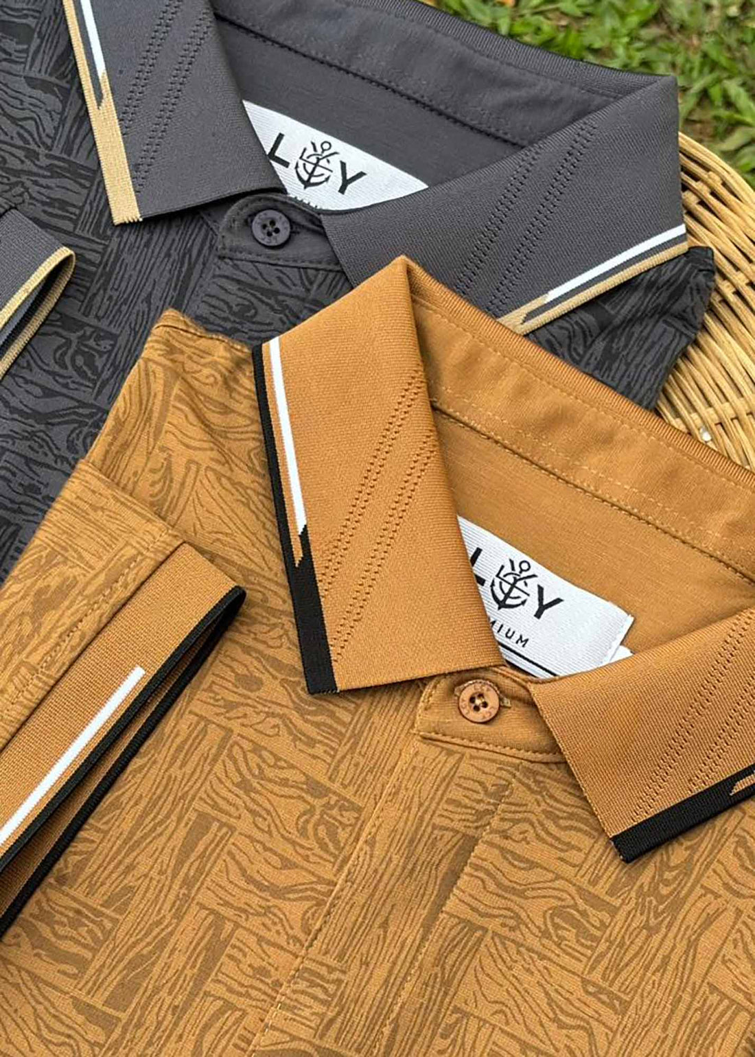 LCY | FLORAL AOP TENCEL POLO LCY