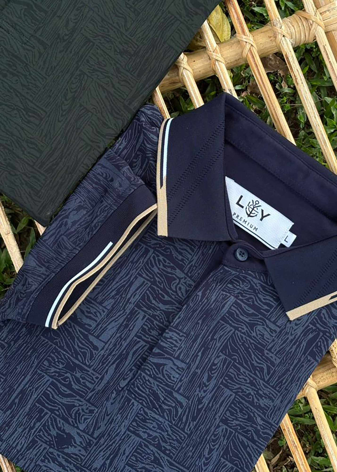 LCY | FLORAL AOP TENCEL POLO LCY