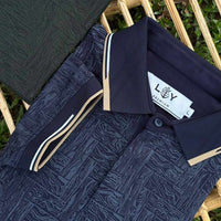 LCY | FLORAL AOP TENCEL POLO LCY