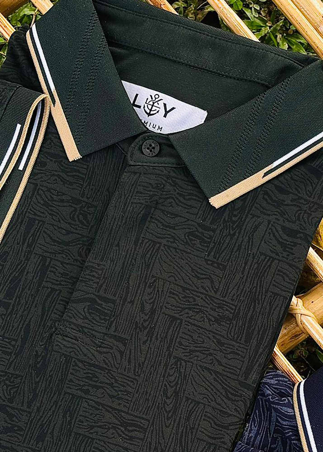 LCY | FLORAL AOP TENCEL POLO LCY