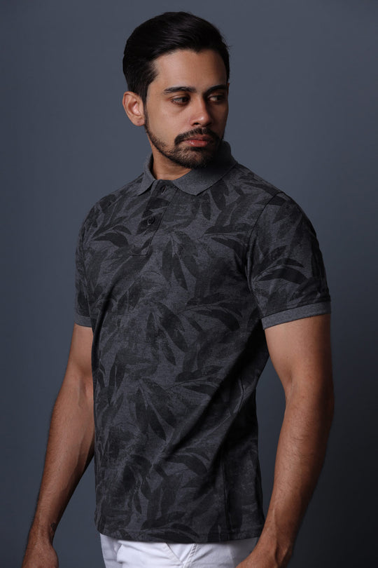 LCY | Washed Look AOP Polo LCY