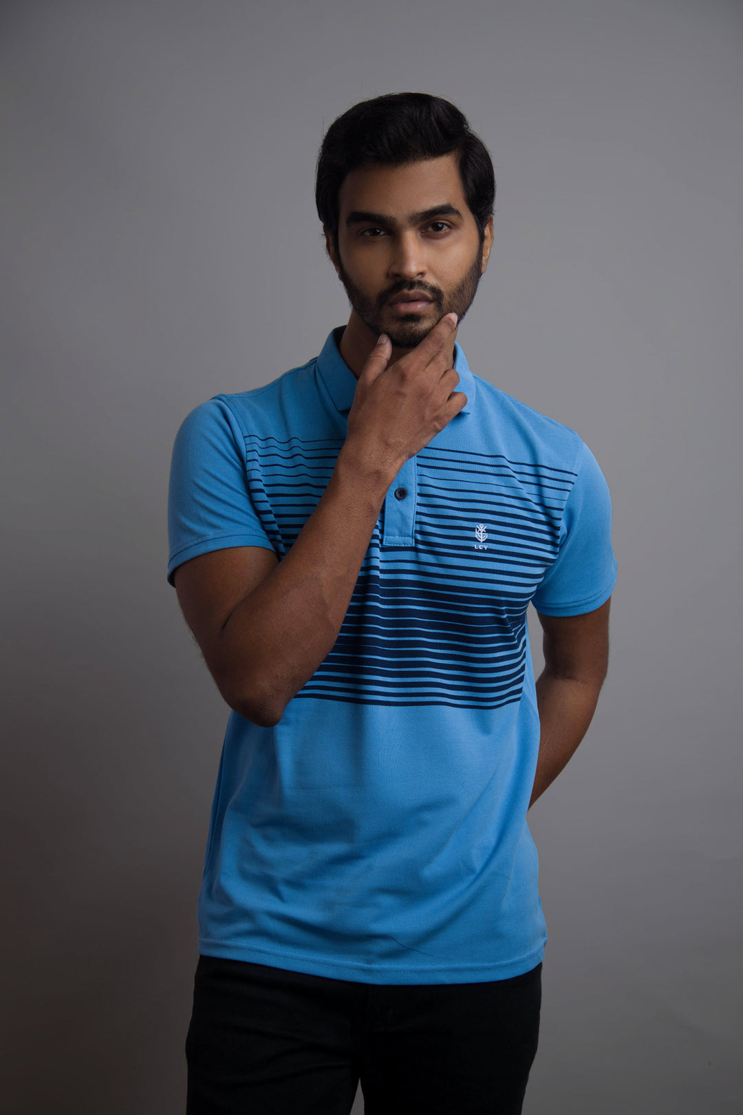 LCY | Slub Lined Pastel Polo LCY