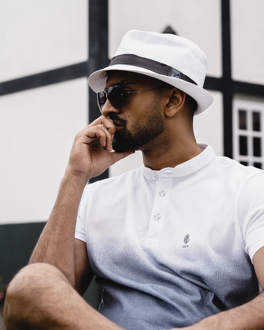 LCY | Vintage Shaded Polo LCY