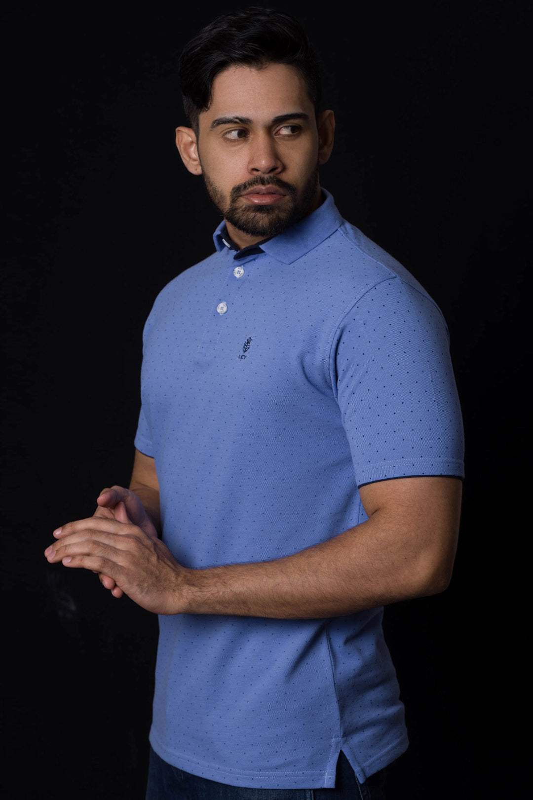 LCY | Premium Men's Polka Dot Polo Shirt LCY