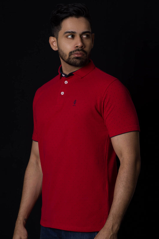 LCY | Premium Men's Polka Dot Polo Shirt LCY
