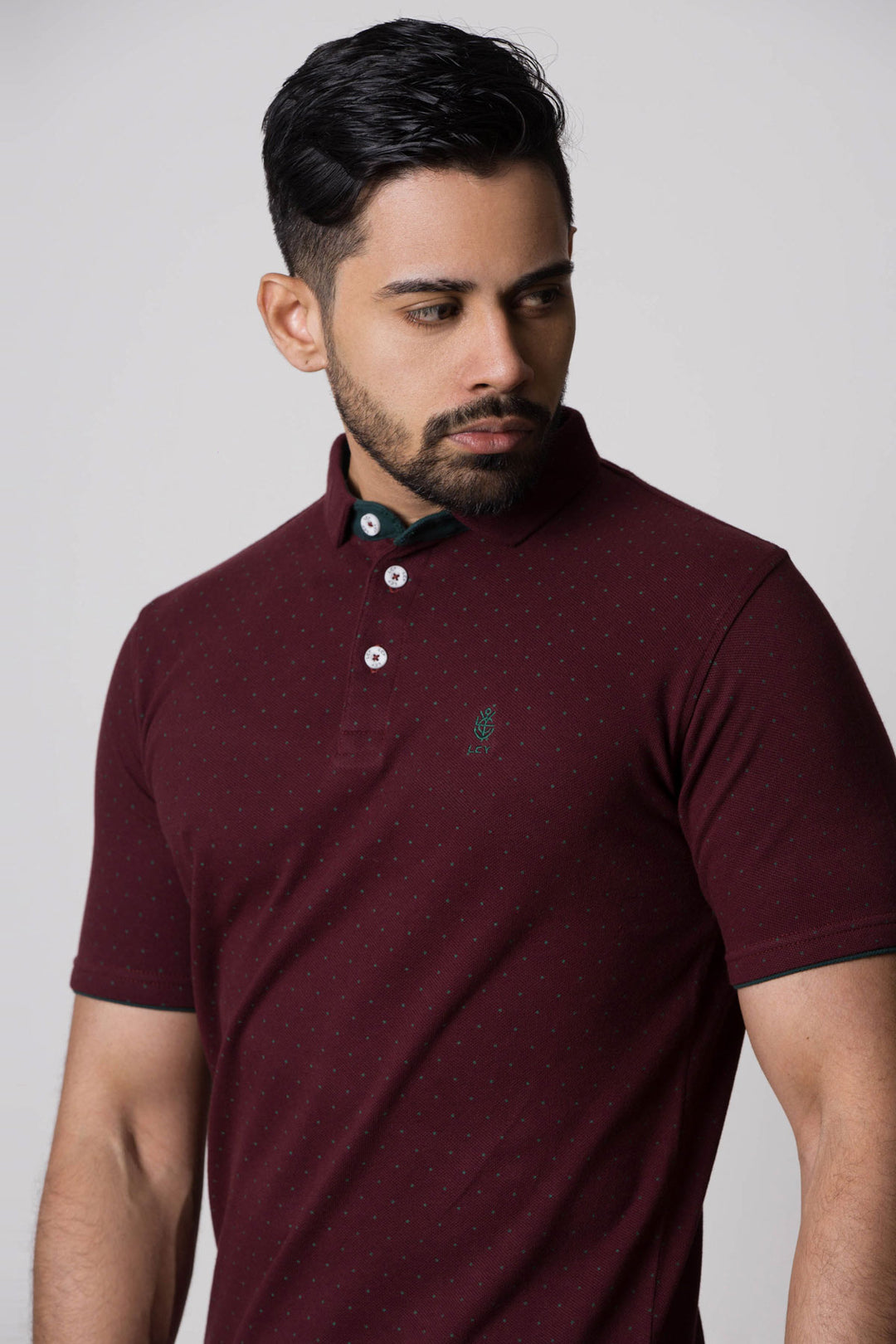 LCY | Premium Men's Polka Dot Polo Shirt LCY