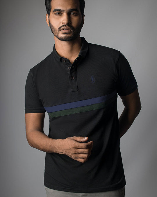 LCY | Premium Edition Two-Toned Cut Cotton Polo LCY